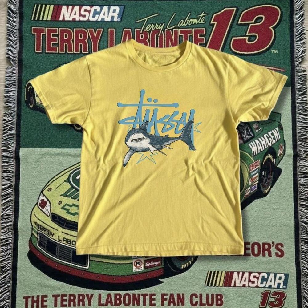 Stussy Daisy Yellow Shark Tee